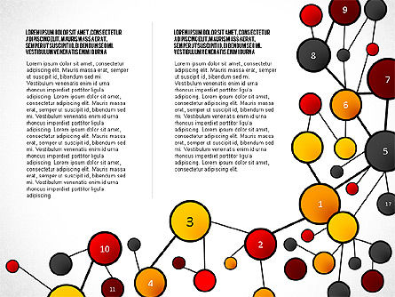 Présentation thématique du réseau social, Diapositive 6, 02803, Modèles de présentations — PoweredTemplate.com