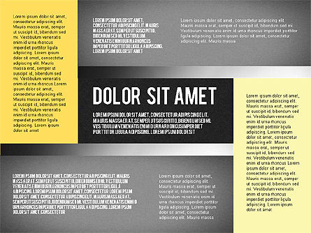 Teampresentatie in netontwerp layout, Dia 13, 02807, Presentatie Templates — PoweredTemplate.com
