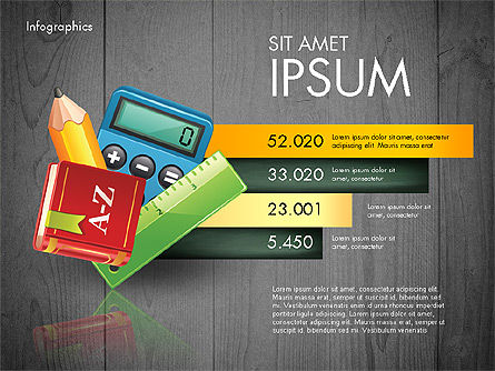Infografía relacionada con la escuela, Diapositiva 16, 02809, Diagramas y gráficos educativos — PoweredTemplate.com