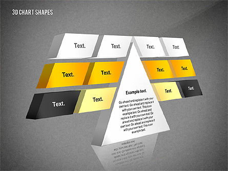 3Dチャートツールボックスのプロセスと組織化, スライド 16, 02811, ビジネスモデル — PoweredTemplate.com