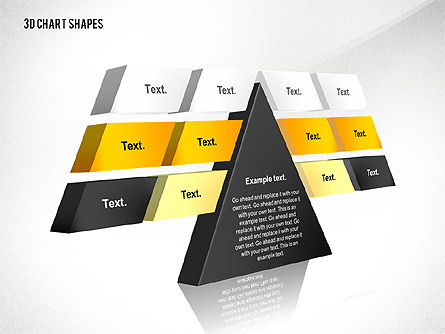 3Dチャートツールボックスのプロセスと組織化, スライド 8, 02811, ビジネスモデル — PoweredTemplate.com
