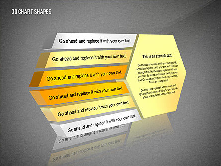 3Dチャートツールボックスのプロセスと組織化, スライド 9, 02811, ビジネスモデル — PoweredTemplate.com