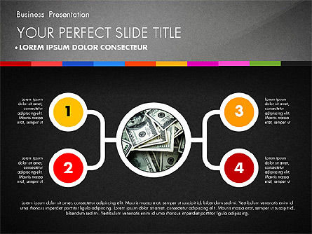 Template Presentasi Bisnis Dengan Grafik, Slide 12, 02812, Templat Presentasi — PoweredTemplate.com