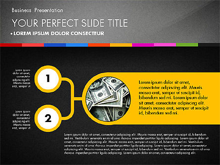Template Presentasi Bisnis Dengan Grafik, Slide 9, 02812, Templat Presentasi — PoweredTemplate.com