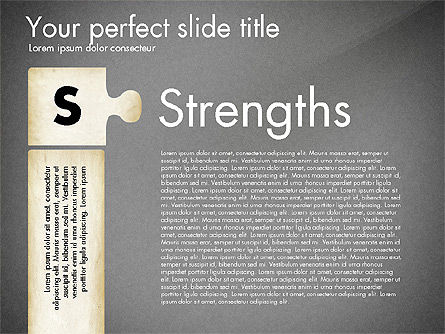 Swot analysis, Diapositive 10, 02817, Modèles commerciaux — PoweredTemplate.com