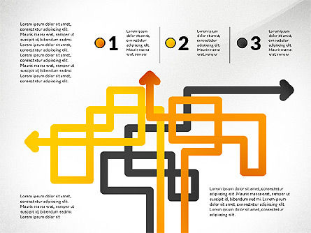 Questions Answers Solutions Presentation Concept, Slide 2, 02818, Process Diagrams — PoweredTemplate.com
