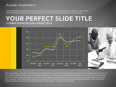 Hasil Perusahaan Dengan Data Driven Charts, Slide 15, 02822, Bagan dan Diagram berdasarkan Data — PoweredTemplate.com