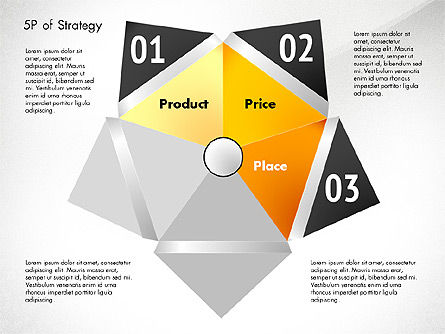 Cinco Ps para Estrategia, Diapositiva 3, 02823, Modelos de negocios — PoweredTemplate.com