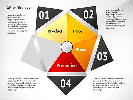 Cinco Ps para Estrategia, Diapositiva 4, 02823, Modelos de negocios — PoweredTemplate.com