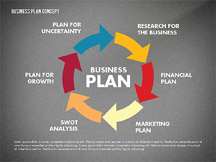 Concept de présentation de plan d'affaires, Diapositive 13, 02825, Modèles commerciaux — PoweredTemplate.com