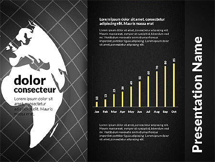 Modèle de présentation de l'économie mondiale axée sur les données, Diapositive 10, 02826, Schémas, graphiques de données — PoweredTemplate.com