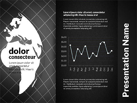Dati guidato economia globale modello di presentazione, Slide 15, 02826, Diagrammi e Grafici con Dati — PoweredTemplate.com