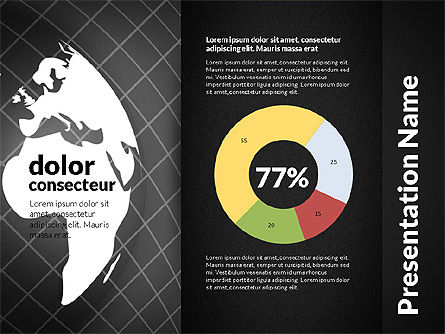 Template Presentasi Ekonomi Global Berbasis Data, Slide 16, 02826, Bagan dan Diagram berdasarkan Data — PoweredTemplate.com