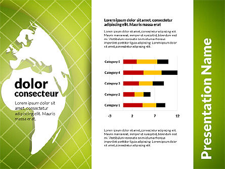 Template Presentasi Ekonomi Global Berbasis Data, Slide 6, 02826, Bagan dan Diagram berdasarkan Data — PoweredTemplate.com