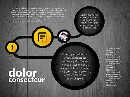 Presentación del equipo con cuadros de texto, Diapositiva 12, 02827, Diagramas de la etapa — PoweredTemplate.com