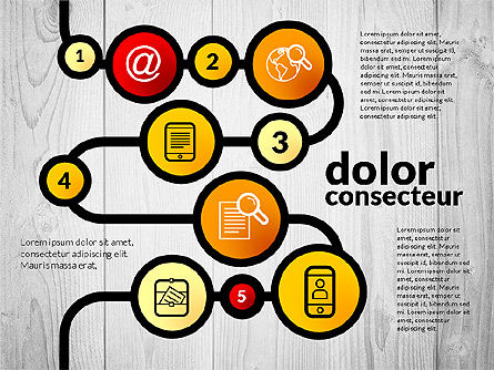 Presentasi Tim Dengan Kotak Teks, Slide 3, 02827, Diagram Panggung — PoweredTemplate.com