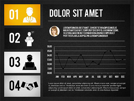 Templat Presentasi Tata Letak Kotak Dalam Desain Datar, Slide 12, 02829, Templat Presentasi — PoweredTemplate.com