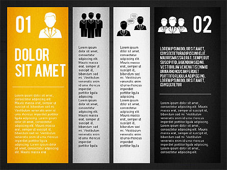 Templat Presentasi Tata Letak Kotak Dalam Desain Datar, Slide 16, 02829, Templat Presentasi — PoweredTemplate.com