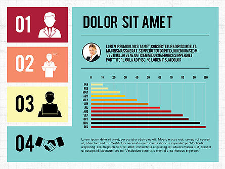 Templat Presentasi Tata Letak Kotak Dalam Desain Datar, Slide 6, 02829, Templat Presentasi — PoweredTemplate.com