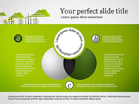 Présentation de l'écologie avec diagrammes basés sur les données, Diapositive 6, 02830, Modèles de présentations — PoweredTemplate.com