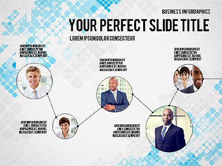Elegant Business Presentation Template in Flat Design, Slide 2, 02831, Presentation Templates — PoweredTemplate.com