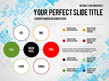 Template Presentasi Bisnis Yang Elegan Dalam Desain Datar, Slide 6, 02831, Templat Presentasi — PoweredTemplate.com