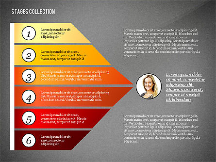 Processus de distribution et options, Diapositive 12, 02835, Organigrammes — PoweredTemplate.com