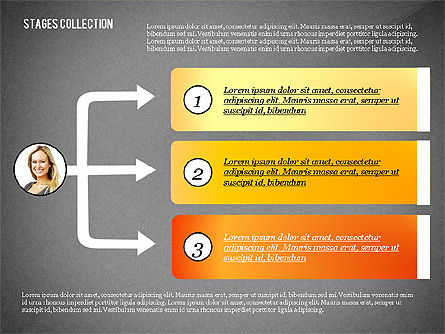 Processus de distribution et options, Diapositive 14, 02835, Organigrammes — PoweredTemplate.com