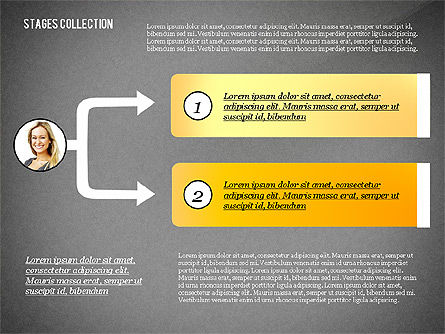 Processus de distribution et options, Diapositive 9, 02835, Organigrammes — PoweredTemplate.com