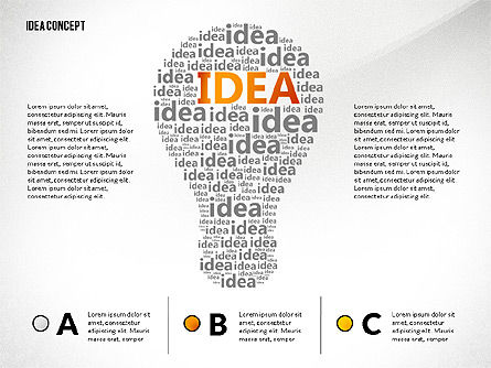 Innovative Presentation Concept, PowerPoint Template, 02840, Presentation Templates — PoweredTemplate.com