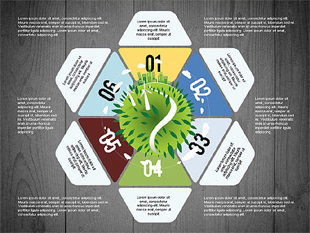 Green Planet earth concept, Slide 10, 02841, Diagrammi Palco — PoweredTemplate.com