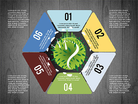 绿色行星地球概念, 幻灯片 14, 02841, 阶段图 — PoweredTemplate.com