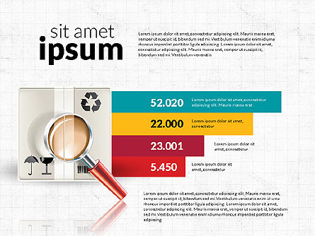 Logística Infografía, Diapositiva 2, 02842, Infografías — PoweredTemplate.com