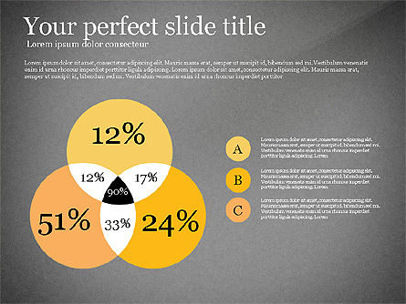 Plantilla elegante diseñada plana plantilla, Diapositiva 11, 02843, Plantillas de presentación — PoweredTemplate.com