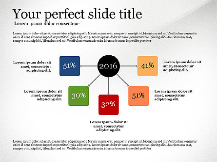Elegant Flat Designed Presentation Template, Slide 7, 02843, Presentation Templates — PoweredTemplate.com