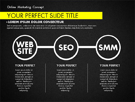 Online Marketing Concept, Slide 16, 02844, Presentation Templates — PoweredTemplate.com