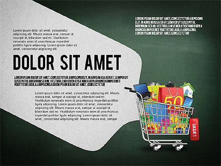 Einkaufen und Verkauf Infografiken Toolbox, Folie 11, 02855, Infografiken — PoweredTemplate.com