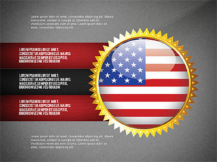 USA Quality Infographic Concept, Slide 10, 02858, Infographics — PoweredTemplate.com