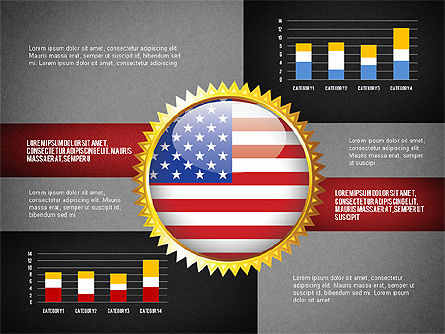 USA Quality Infographic Concept, Slide 15, 02858, Infographics — PoweredTemplate.com