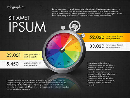 Productivity and Benchmark Infographics , Slide 15, 02859, Infographics — PoweredTemplate.com