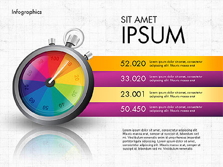 Productivity and Benchmark Infographics , Slide 8, 02859, Infographics — PoweredTemplate.com