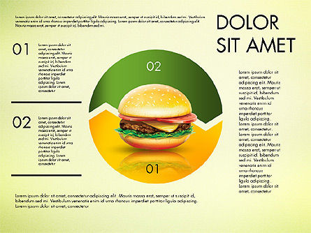 Hamburger Infographics, Slide 8, 02865, Infographics — PoweredTemplate.com
