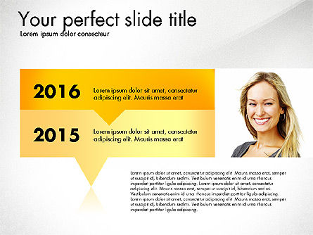 Timeline opties begrip, PowerPoint-sjabloon, 02866, Stage diagrams — PoweredTemplate.com