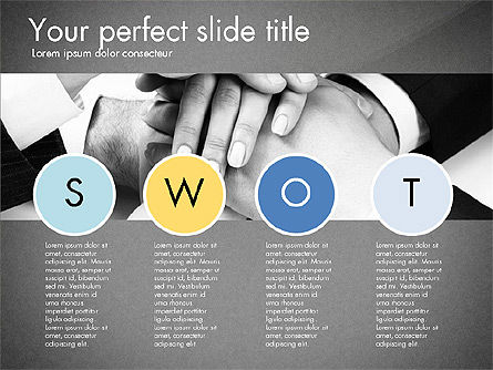 SWOT Presentation Template, Slide 11, 02879, Business Models — PoweredTemplate.com