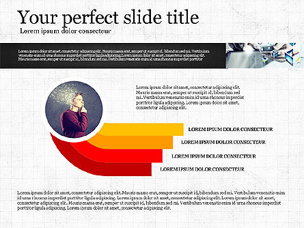 Visual Presentation Template, Free PowerPoint Template, 02881, Presentation Templates — PoweredTemplate.com