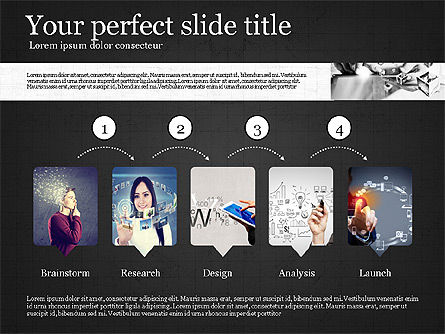 Visual Presentation Template, Slide 10, 02881, Presentation Templates — PoweredTemplate.com