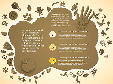 Sustainability Presentation Template, Slide 11, 02882, Presentation Templates — PoweredTemplate.com