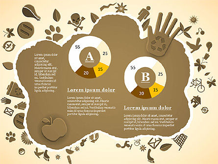 Plantilla de presentación de sostenibilidad, Diapositiva 12, 02882, Plantillas de presentación — PoweredTemplate.com