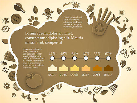 Plantilla de presentación de sostenibilidad, Diapositiva 14, 02882, Plantillas de presentación — PoweredTemplate.com
