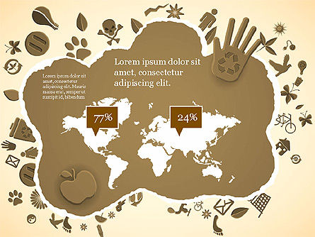 Sustainability Presentation Template, Slide 15, 02882, Presentation Templates — PoweredTemplate.com